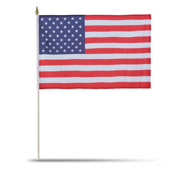 Sonia Originelli 10er Set Fahne Flagge Winkfahne "USA" Amerika Handfahne EM WM Bis zu 50% Rabatt