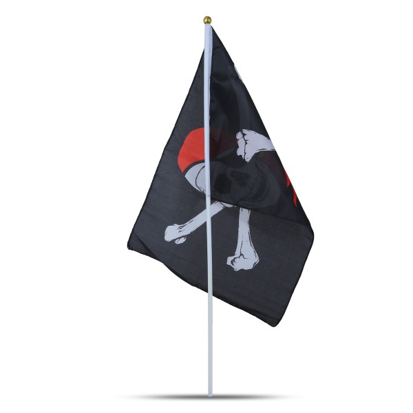 Sonia Originelli 10er Set Fahne Flagge Winkfahne "Pirat" Pirate Handfahne EM WM 50% Rabatt für begrenzte Zeit