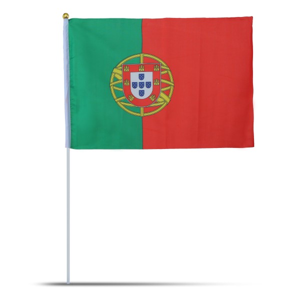 Sonia Originelli 10er Set Fahne Flagge Winkfahne "Portugal" Handfahne EM WM Online