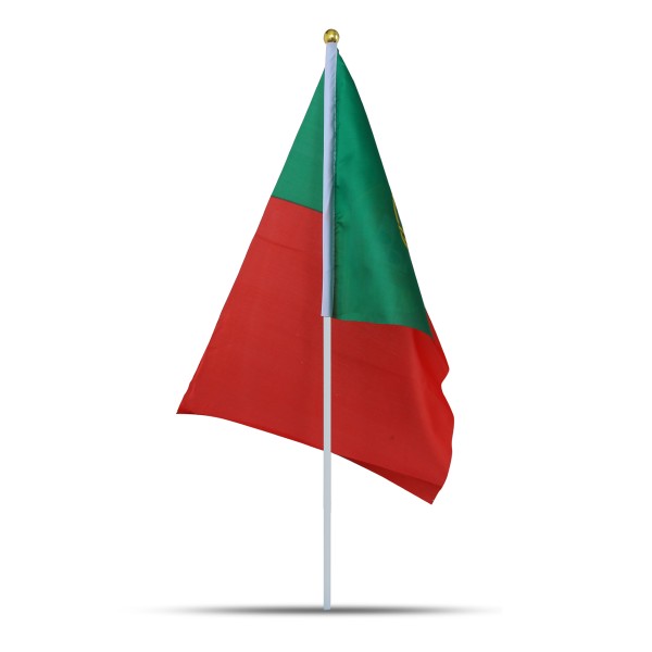 Sonia Originelli 10er Set Fahne Flagge Winkfahne "Portugal" Handfahne EM WM Online
