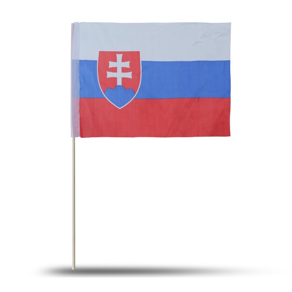 Sonia Originelli 10er Set Fahne Flagge Winkfahne "Slowakei" Slovakia Handfahne EM WM Kostenloser Versand