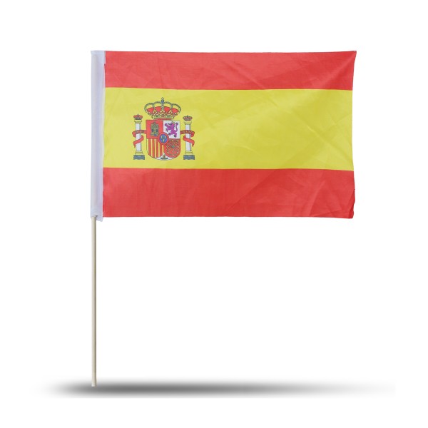 Sonia Originelli 10er Set Fahne Flagge Winkfahne "Spanien" Spain Espana Handfahne EM WM Fabrik Onlineshop
