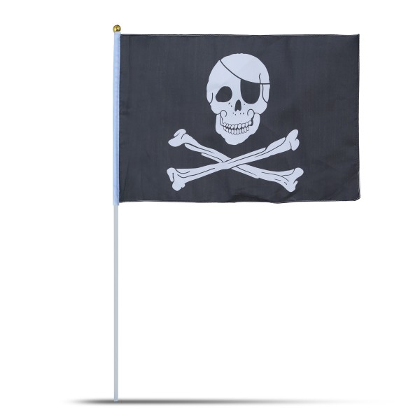 Sonia Originelli 10er Set Fahne Flagge Winkfahne "Totenkopf" Skull Handfahne EM WM Rabatt