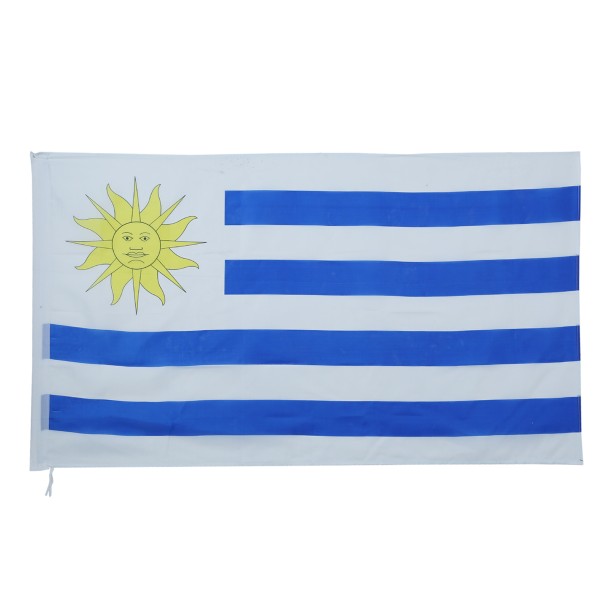 Sonia Originelli Uruguay Fahne Flagge 90 x 150 cm Fanartikel Hissfahne WM EM