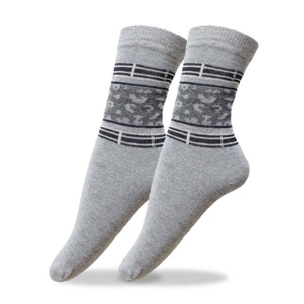 Sonia Originelli 4 Paar Socken "Leopard" unifarben mit Streifen knöchellang soft, elastischer Bund Saisonale Angebote