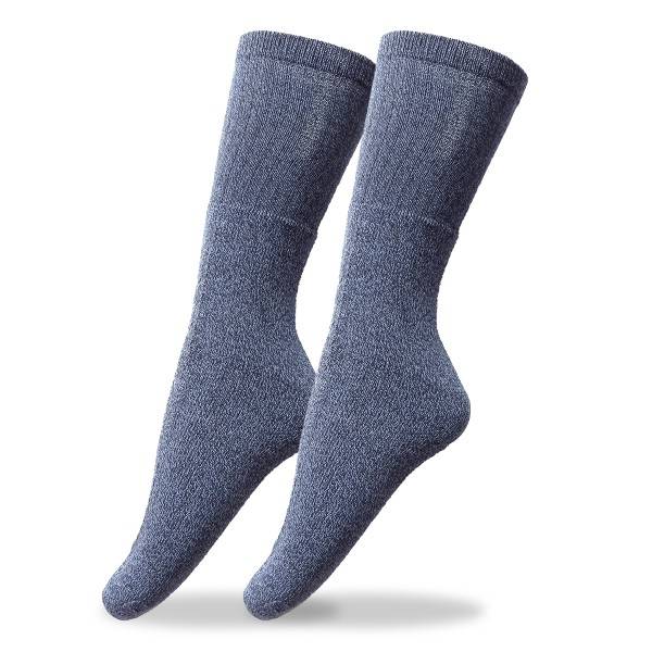 Sonia Originelli 6 Paar Freizeitsocken mit leichtem Innenplüsch mollig warm unisex Räumungsverkauf