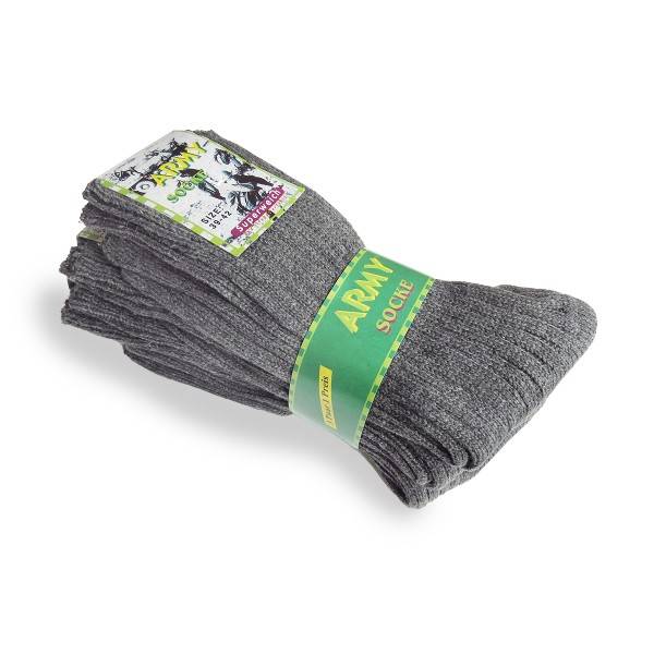 Sonia Originelli 3 Paar Army Socken khaki super weich strapazierfähig Strümpfe unisex