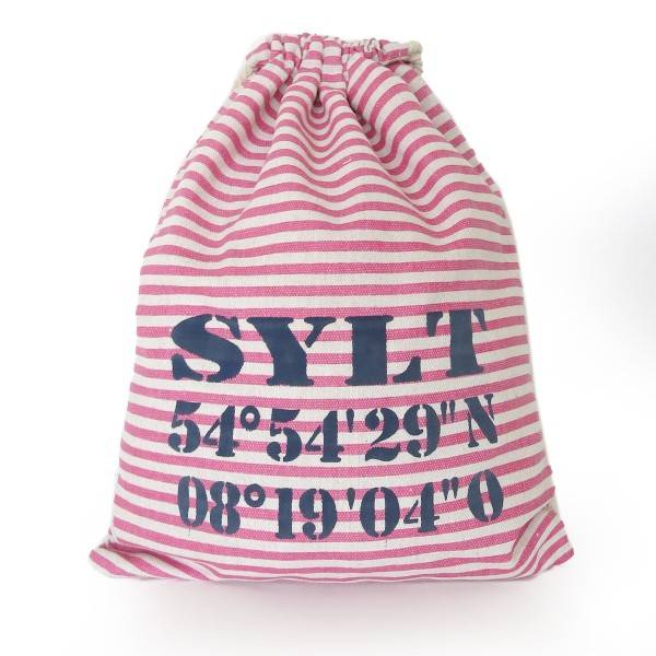 Sonia Originelli City-Turnbeutel "Sylt" Maritim Strand Beach Rucksack Kostenloser Versand international