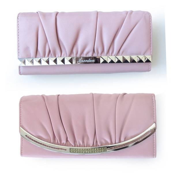 Sonia Originelli Kellner Portemonnaie Damen Geldbörse XL Clutch Tasche mit Kette Rabatte dieses Monats