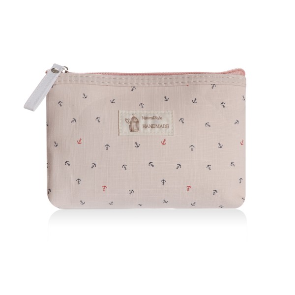 Sonia Originelli Kosmetiktaschen Set maritim Anker Clutch Täschchen Schminkbeutel Angebote