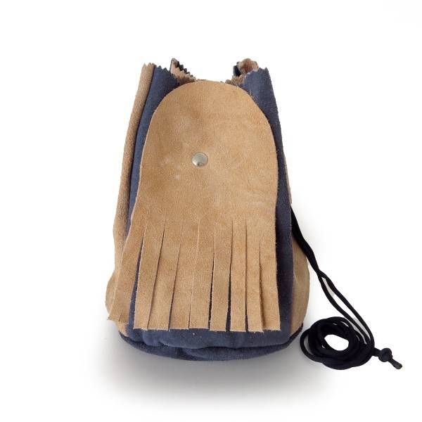 Sonia Originelli Ledersäckchen Tabakbeutel Lederbeutel Groß Large im Angebot