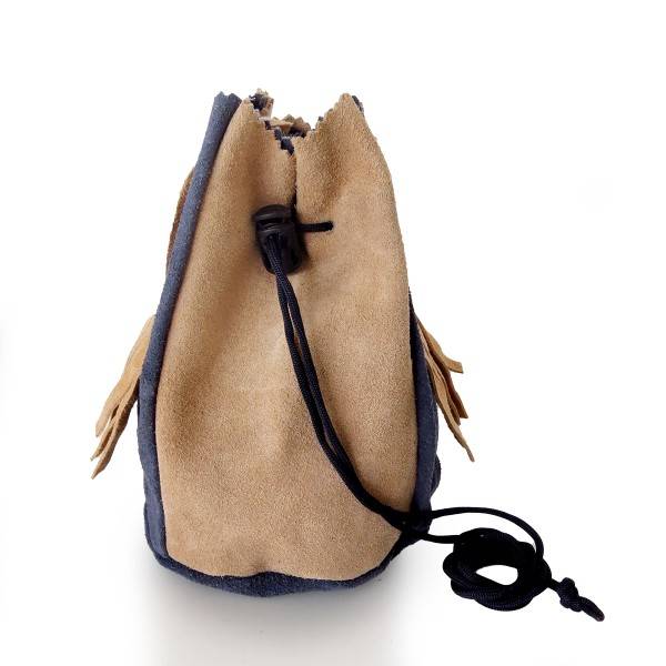 Sonia Originelli Ledersäckchen Tabakbeutel Lederbeutel Groß Large im Angebot