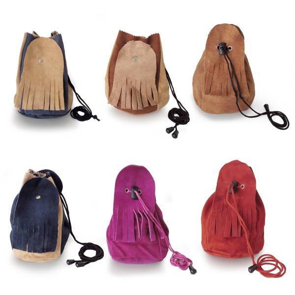 Sonia Originelli Ledersäckchen Tabakbeutel Lederbeutel Groß Large im Angebot