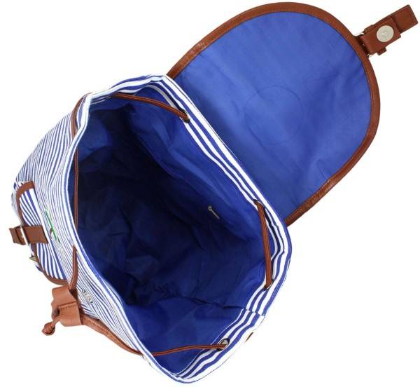 Sonia Originelli Rucksack maritim gestreift mit Patches Anker Fabrik Onlineshop