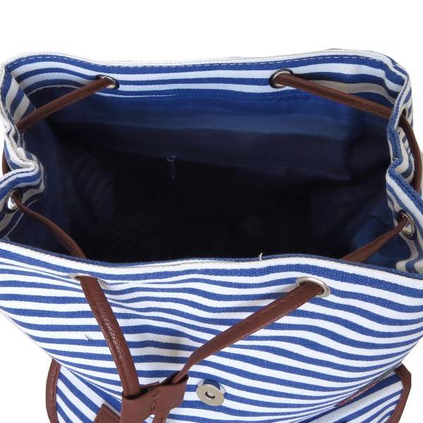 Sonia Originelli Rucksack maritim gestreift mit Patches Anker Fabrik Onlineshop