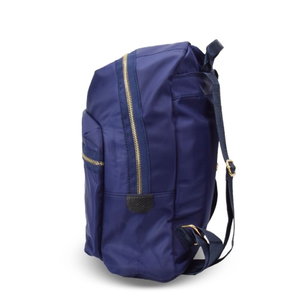 Sonia Originelli Rucksack unifarben Anker Symbol hochwertige Verarbeitung Laptop Fach Fabrikpreis