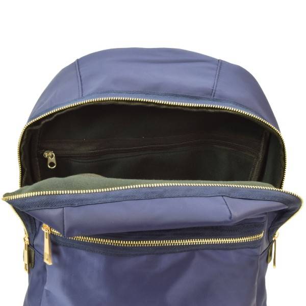 Sonia Originelli Rucksack unifarben Anker Symbol hochwertige Verarbeitung Laptop Fach Fabrikpreis