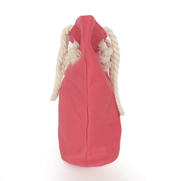 Sonia Originelli Strandtasche Anker uni mit Ankeraufdruck Seilkordeln Shopper Neueste Stile