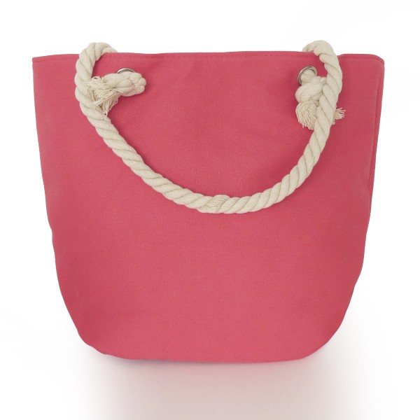Sonia Originelli Strandtasche Anker uni mit Ankeraufdruck Seilkordeln Shopper Neueste Stile