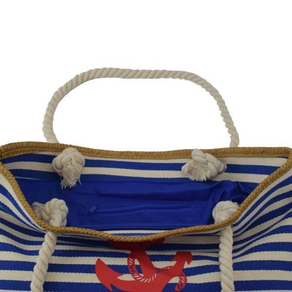 Sonia Originelli Strandtasche Beachbag Shopper Anker Maritim Streifen Letzte 2 Tage