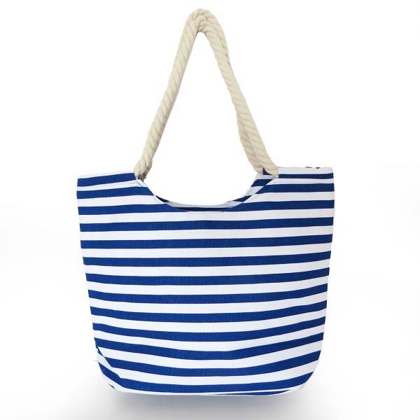 Sonia Originelli Strandtasche maritim gestreift mit Patch Aufnähern "Sankt Peter-Ording" Bis zu 50% Rabatt