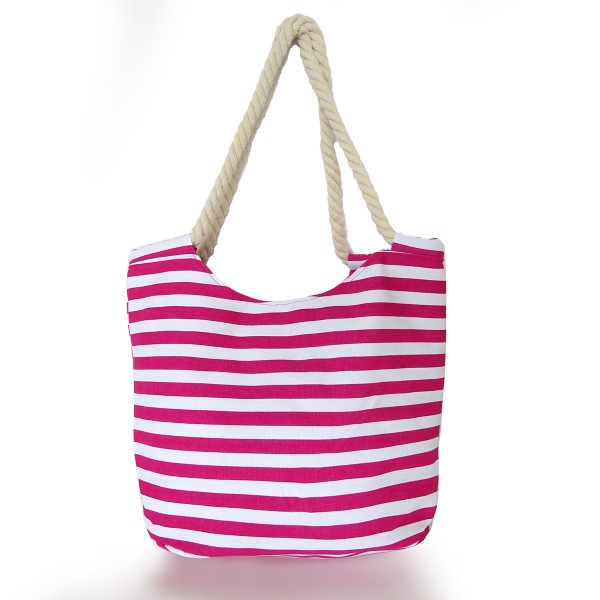 Sonia Originelli Strandtasche maritim gestreift mit Patch Aufnähern BAAM! Bis zu 65% Rabatt