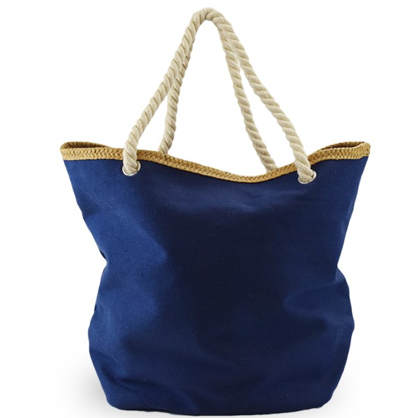 Sonia Originelli Strandtasche Shopper Anker Uni Bast Maritim gestreift Seilkordel Discount Store für neue Produkte