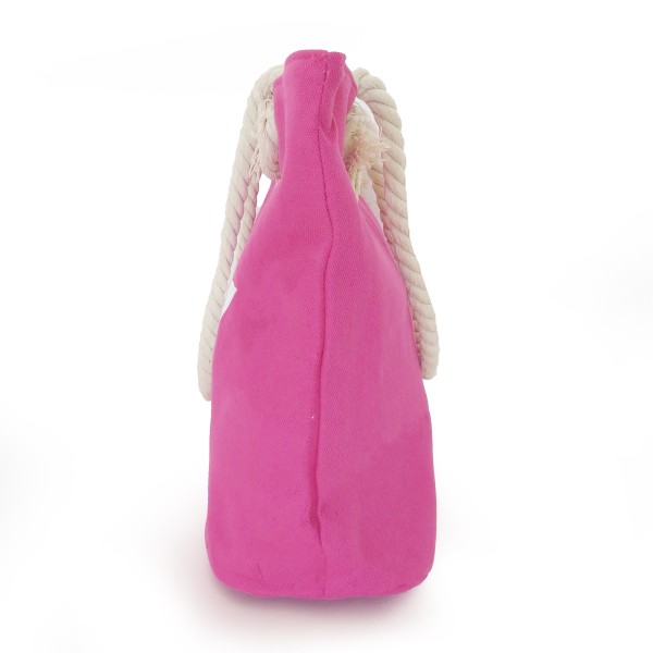 Sonia Originelli Strandtasche Stern bestickt Seilkordel maritim Shopper Tragetasche Nur noch ein Tag übrig