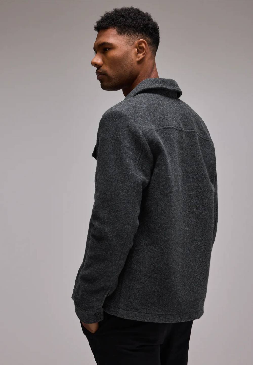 Street One Overshirt in Woll-Optik Heißer Verkauf