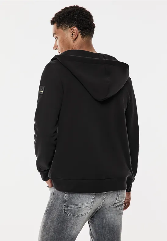 Street One Sweatjacke mit Materialmix Neuheiten
