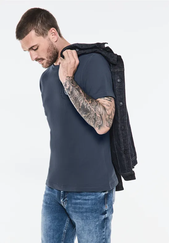 Street One T-Shirt mit Chestprint Kostenloser Versand