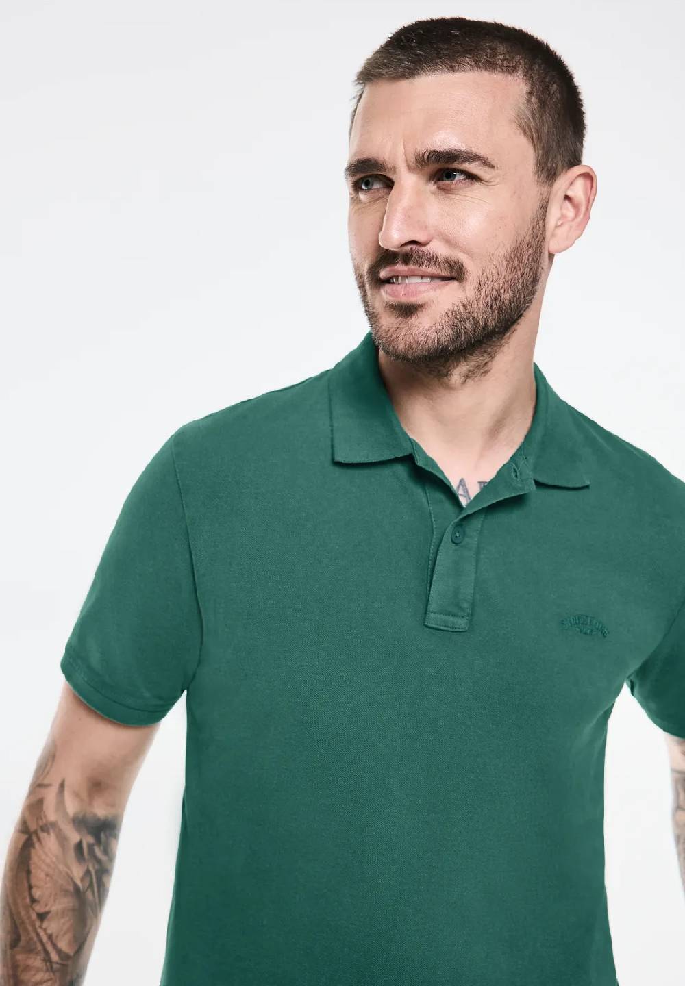 Street One Gewaschenes Poloshirt Rabatt