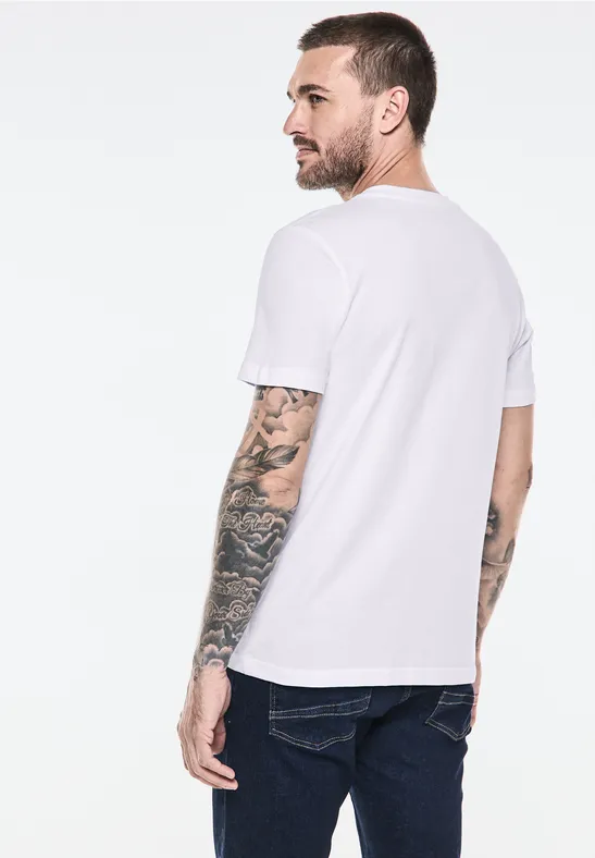 Street One T-Shirt mit Chestprint Begrenztes Angebot