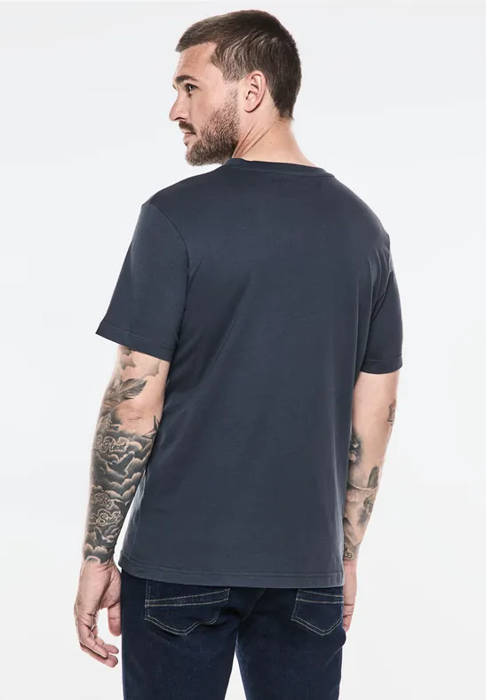 Street One T-Shirt mit Chestprint Cyber Monday