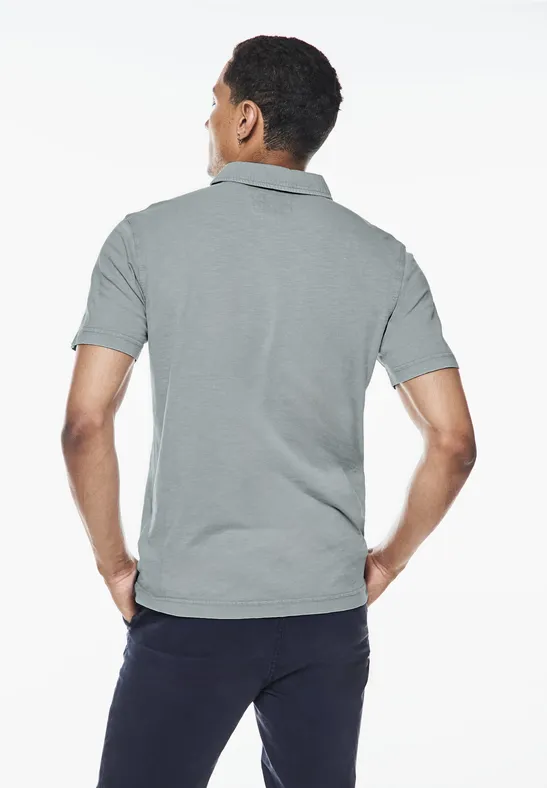 Street One Garmend Dye Slub Poloshirt Neuheiten