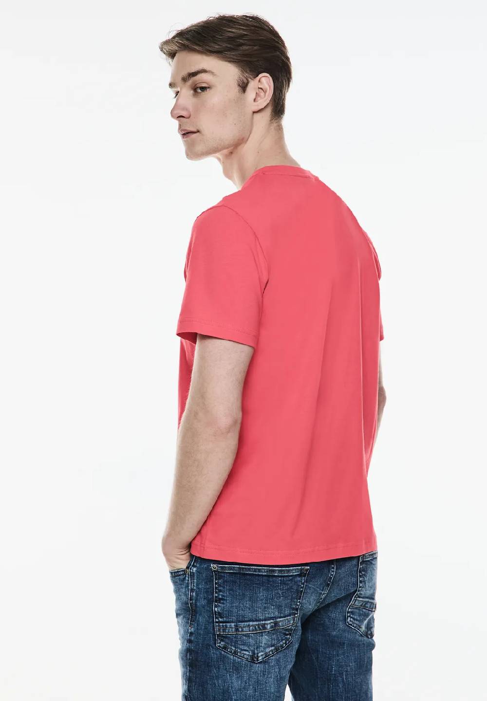 Street One Basic T-Shirt in Unifarbe Tägliche Deals