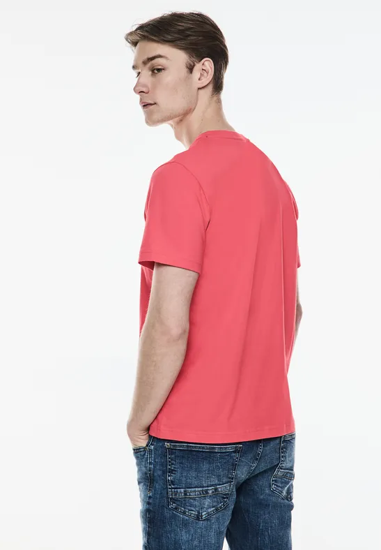 Street One Basic T-Shirt in Unifarbe Tägliche Deals