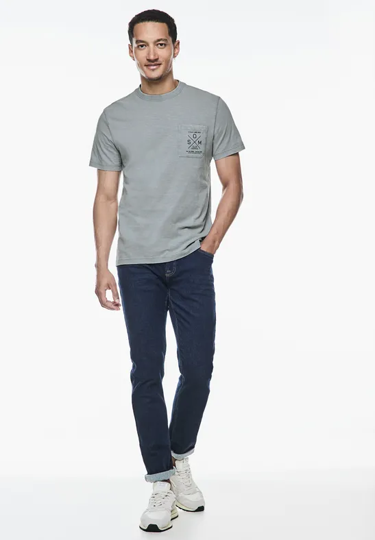 Street One Garmend Dye Slub T-Shirt Tiefpreis