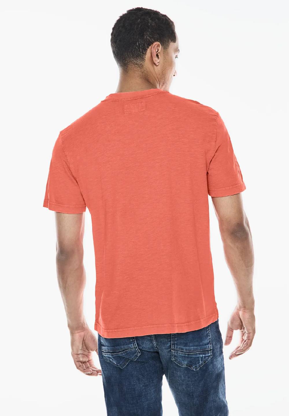 Street One Garment dye Henley Shirt Begrenzte Freigabe