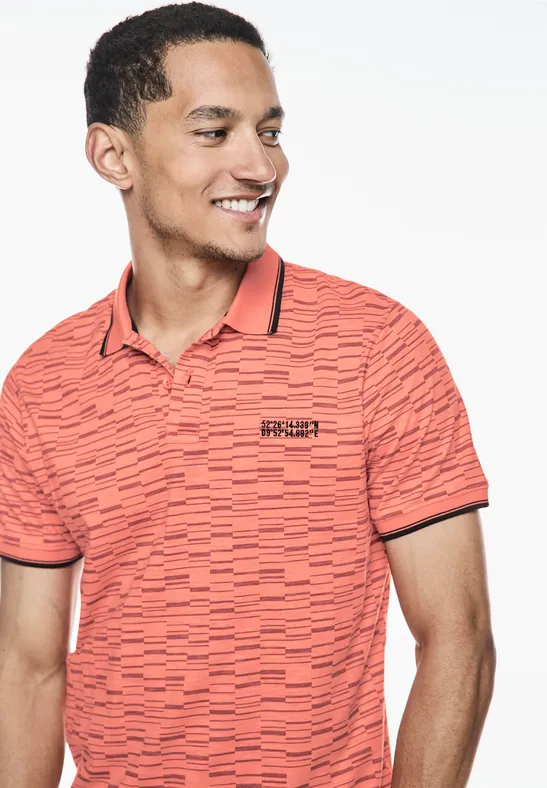 Street One Slub Jersey Poloshirt JETZT KAUFEN