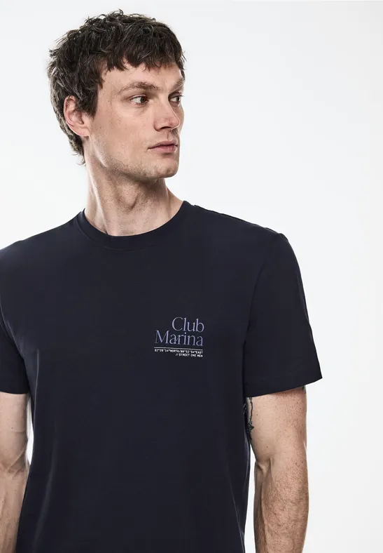 Street One T-Shirt mit Chestprint Zeitbegrenzte Promotion