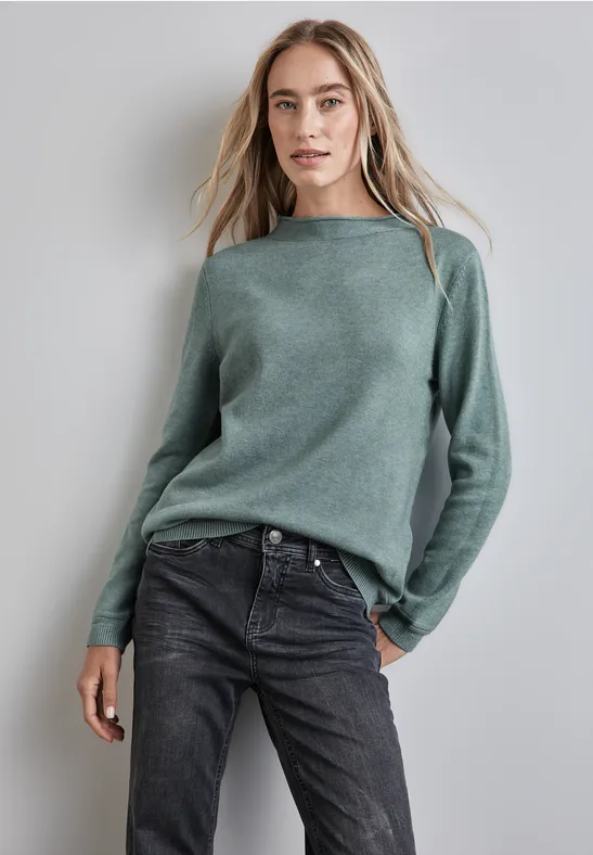 Street One Pullover mit gerolltem Saum Bis zu 60% Rabatt