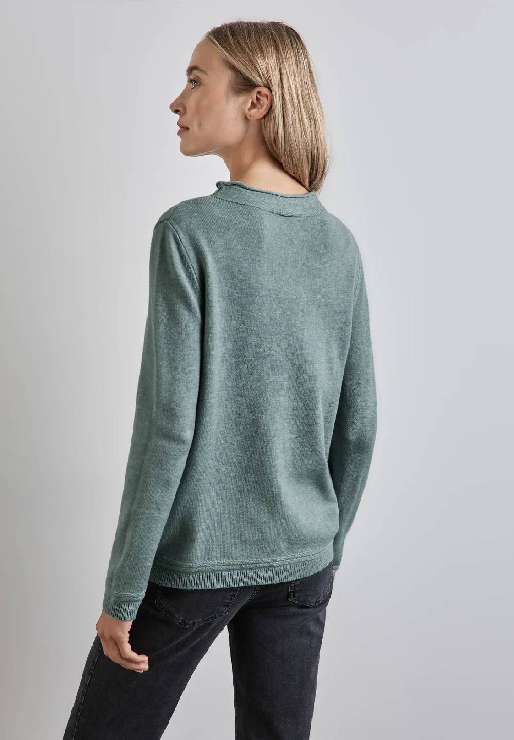 Street One Pullover mit gerolltem Saum Bis zu 60% Rabatt