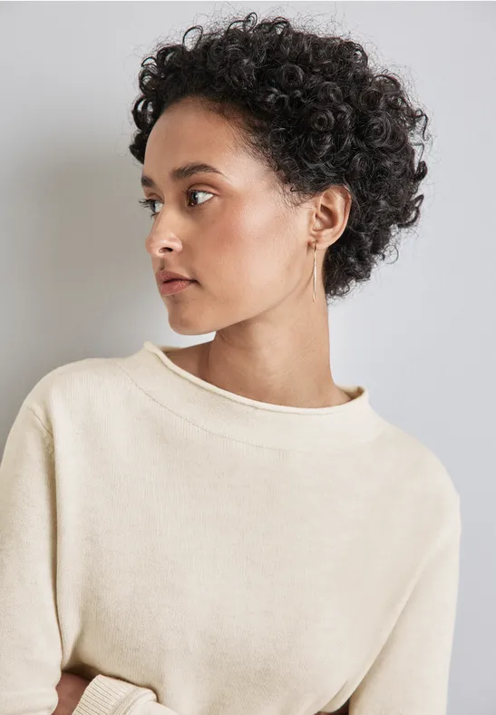 Street One Pullover mit gerolltem Saum Bis zu 55% Rabatt