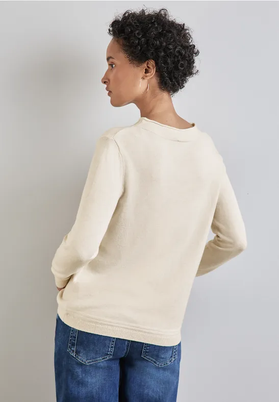 Street One Pullover mit gerolltem Saum Bis zu 55% Rabatt