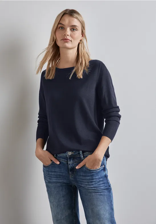 Street One Basic Pullover Günstiger Verkauf