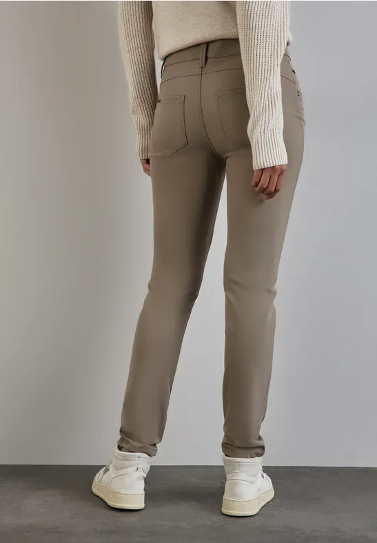 Street One Hose mit Zipper Details - Style YORK Fabrik Onlineshop