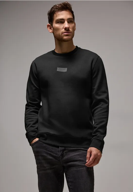 Street One Stretch Crewneck Sweater Black Friday