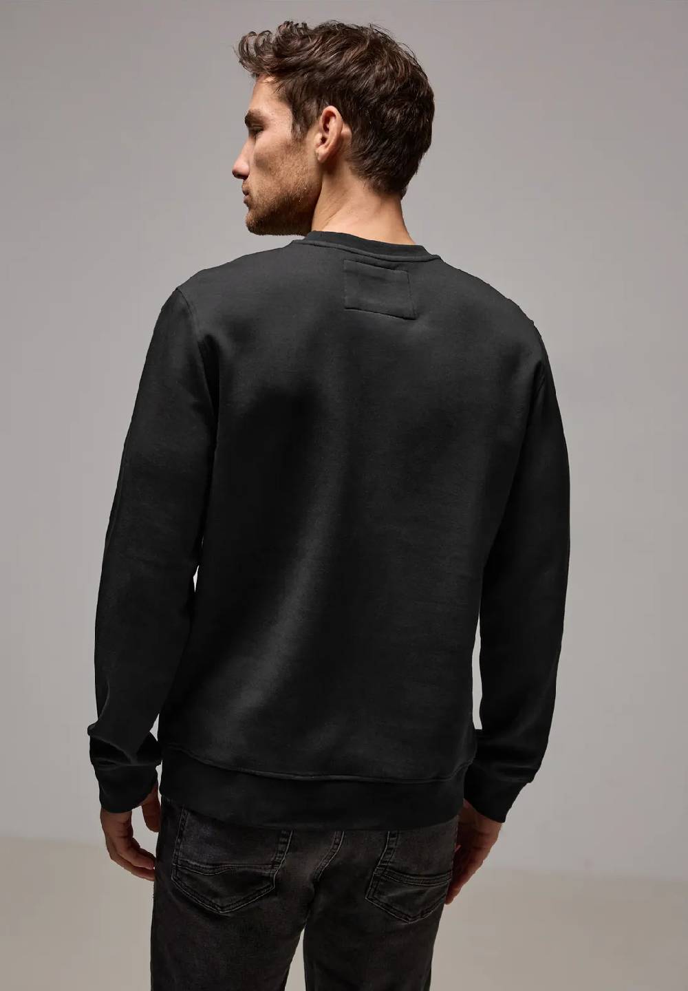 Street One Stretch Crewneck Sweater Black Friday
