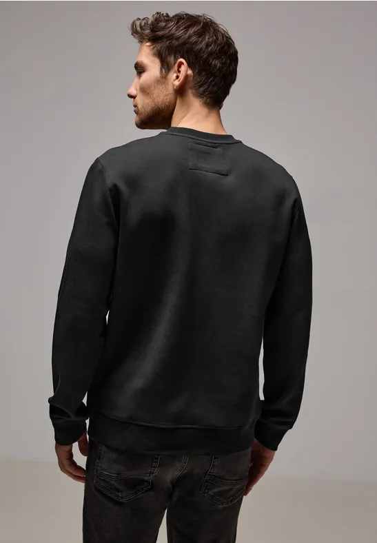Street One Stretch Crewneck Sweater Black Friday